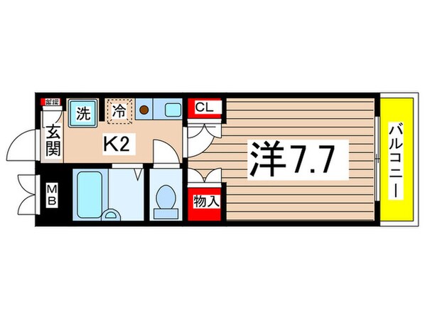 Ｃｏｓｍｏ２４の物件間取画像